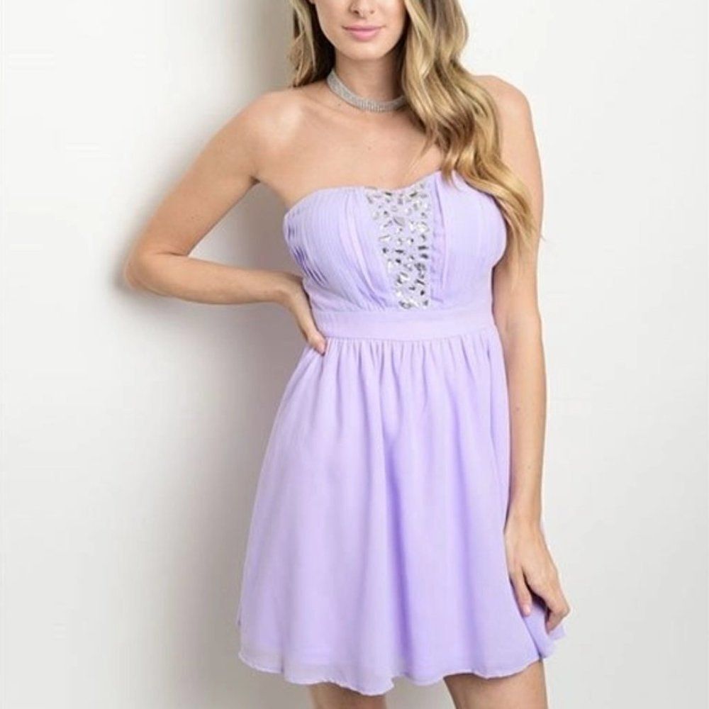*Clearance*  Xtaren Light Purple Dress